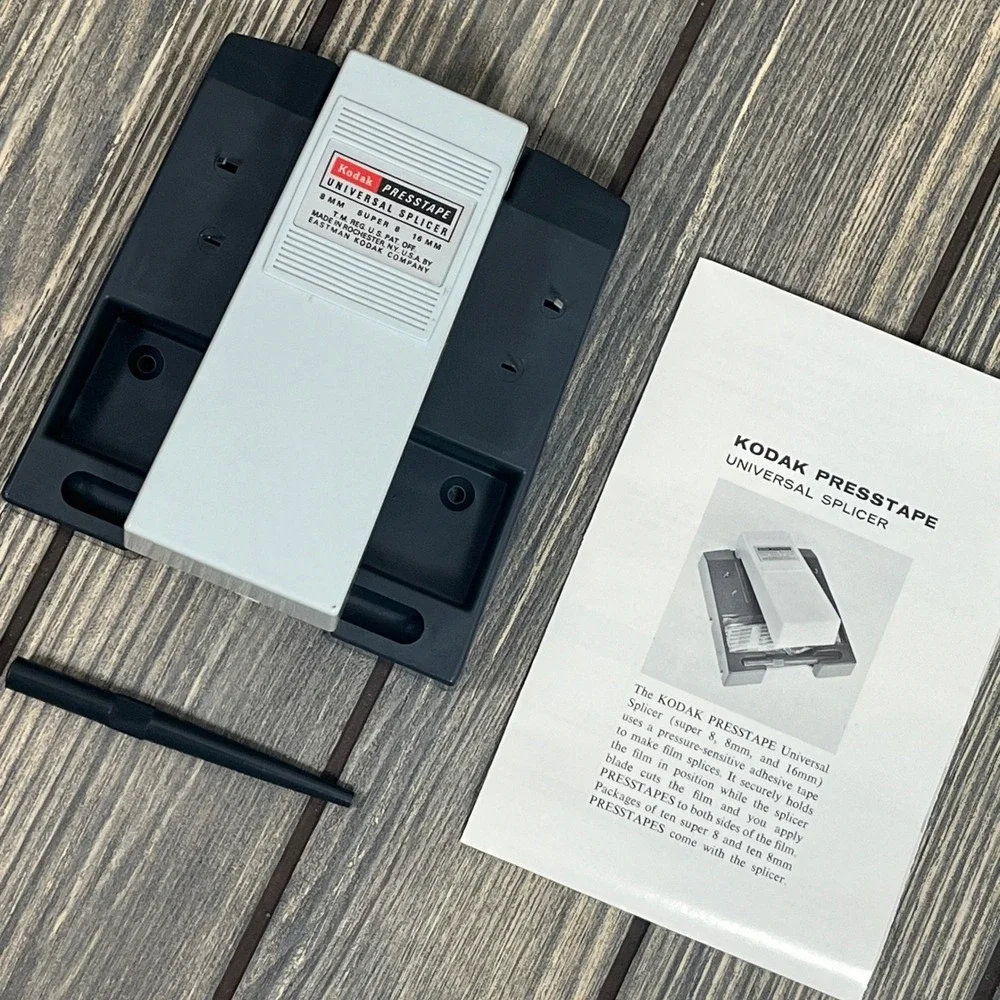 Kodak Presstape Universal Splicer Gray‎ Vintage Film Tool Gear